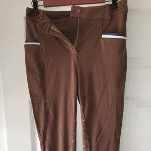 Brown, Women's Riding Tights